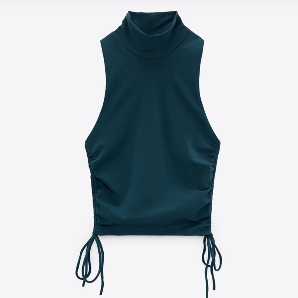 Zara Ruched Stretchy Top